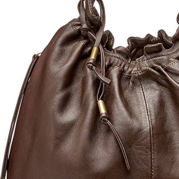 Lucky Brand Brown Leather Hobo Bag - Picture 2 of 7